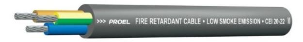 Picture of Proel Bulk Mains Cable 3 x 1.5mm² BLACK