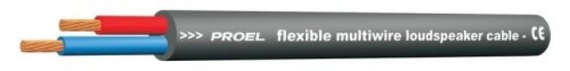 Picture of Proel Flexible Speaker Cable Twisted 2 x 2.5mm² BLACK