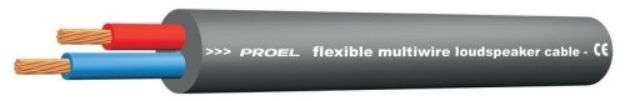 Picture of Proel Flexible Speaker Cable Twisted 2 x 4mm² BLACK