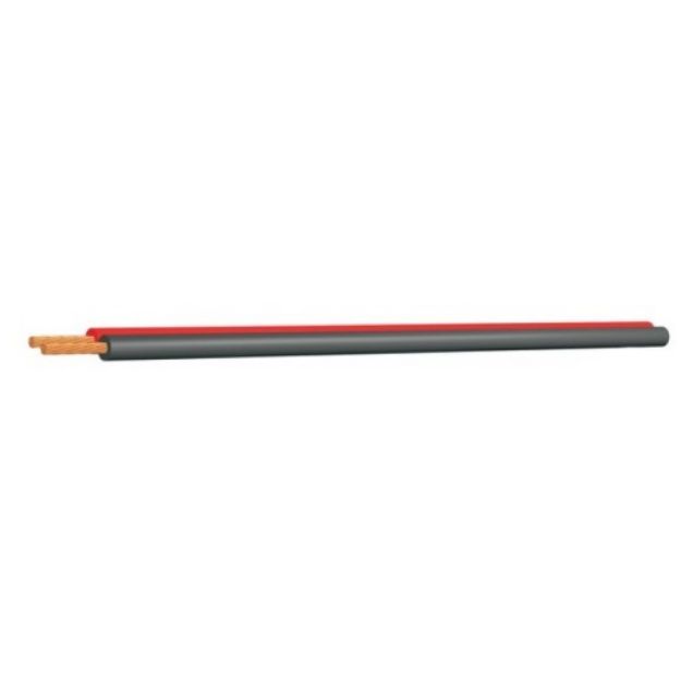 Picture of Proel Bulk Speaker Cable Flat Trurip 2 x 1.5mm² RD /BK