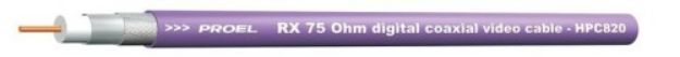 Picture of Proel Bulk Video Cable Coaxial 75 Ohm 2 Shield