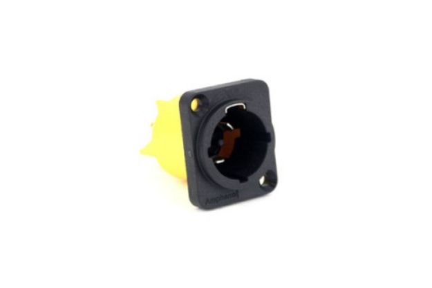 Picture of Amphenol 16Amp Mains Connector Chassis Socket Mains Inlet