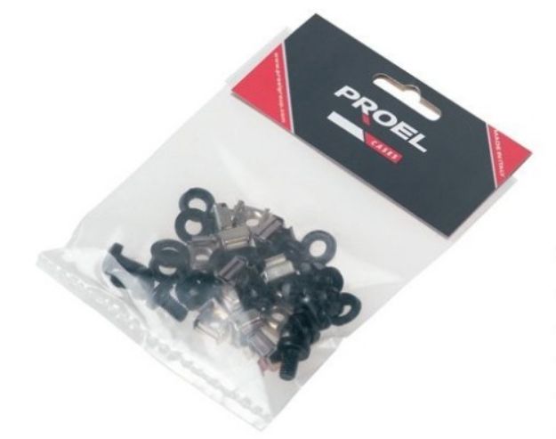 Picture of Proel 19" Rack Bolt Kit (Cagenut+Bolt +Washer) x 12