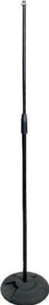 Picture of Proel Floor Mic Stand Tall Straight 890 > 1500mm BLACK