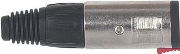 Picture of Stereo Jack Connector 6.3mm Cord Plug FEMALE Latch