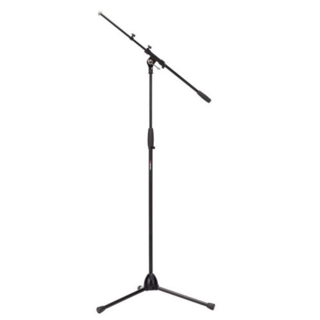 Picture of Proel Floor Mic Stand Tall + Adjustable Boom BLACK