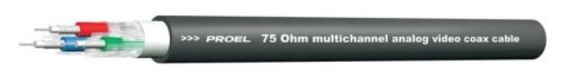 Picture of Proel Bulk Video Cable 4 Way Coaxial RGB 75 Ohm