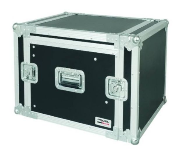 Picture of Proel 19" Rack Mixer Case 8U+Mixer@ 10U 45cm BLACK