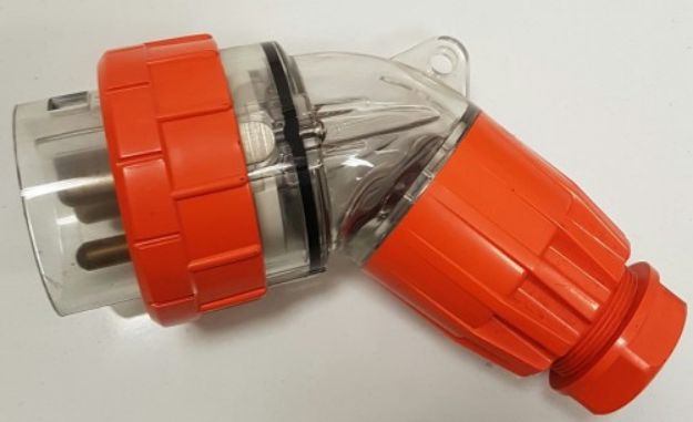 Picture of 32A Mains Connector 3Ø 500V Cord Plug MALE