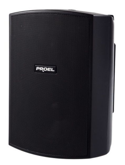 Picture of Proel ABS Monitor 6"+1"Dome 100/70V/8Ohm 40/20/10/5/2W BK