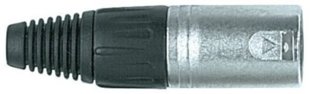 Picture of XLR Connector 5 Pin Cord Plug MALE