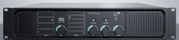 Picture of Optimal Audio 4 zone audio controller with DSP and WebApp