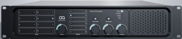 Picture of Optimal Audio 8 zone audio controller with DSP and WebApp