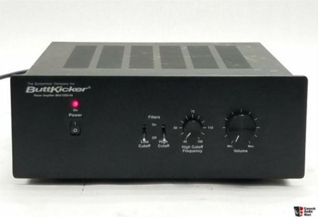 Picture of Buttkicker Power Amplifier Frequency Response 10 - 300 Hz