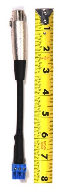 Picture of LEA XLRF Female XLR To Amphenol Anytek 3 Pin Connector