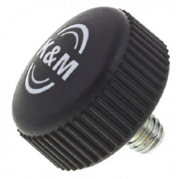 Picture of K&M Nylon Knob with Screw M6 x 8mm