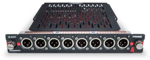 Picture of DX32 PRIME Line output module - 8 balanced line outputs on,