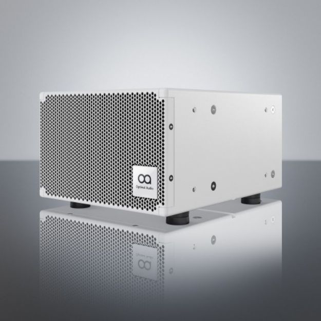 Picture of Optimal Audio Low profile sub bass loudspeaker WHITE