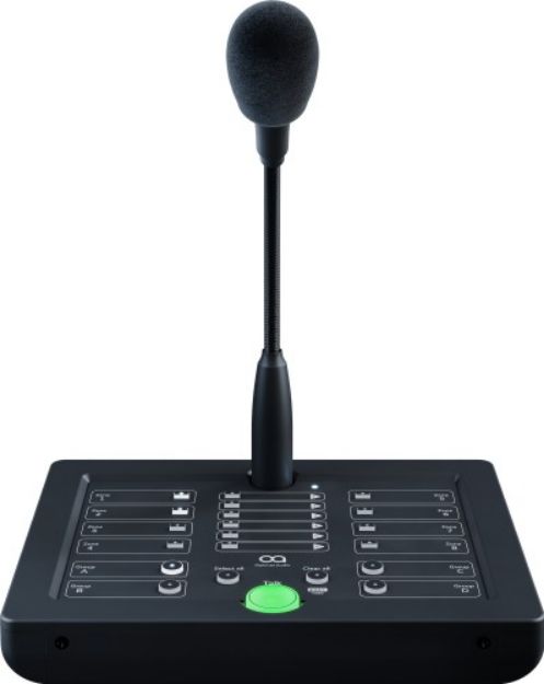 Picture of Optimal 8 Zone Digital Paging Station