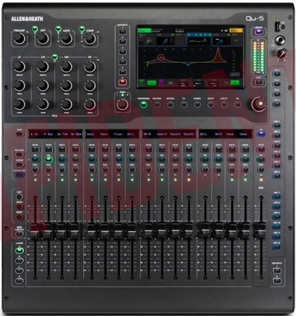 Picture of A&H QU5 Digital mixing console with 16 faders