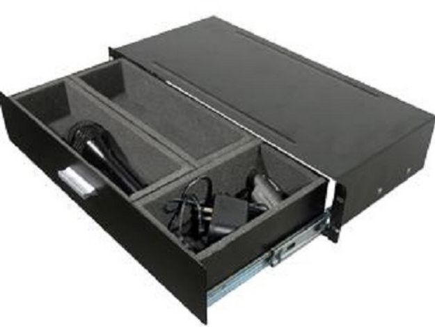 Picture of Jansen ABS Rack Drawer 2  Mics+Accessories 203mm 2U
