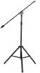 Picture of Jansen Floor Mic Stand Extra Tall Adjustable Boom BLACK