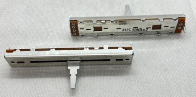 Picture of A&H 45MM 50KB x 2 Crossfader  RS45 N1214 DUAL TRACK