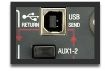 Picture of ZED14 19" Rack Mixer 6 Mono + 4 Stereo 4 Aux USB Interface